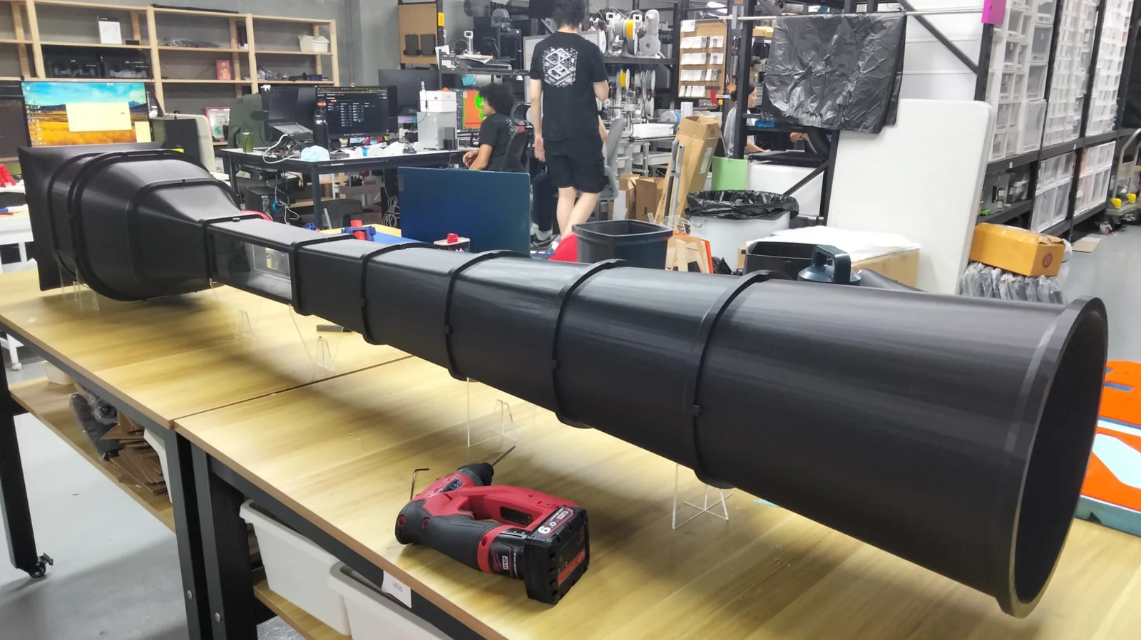 3D-Printed Wind Tunnel
