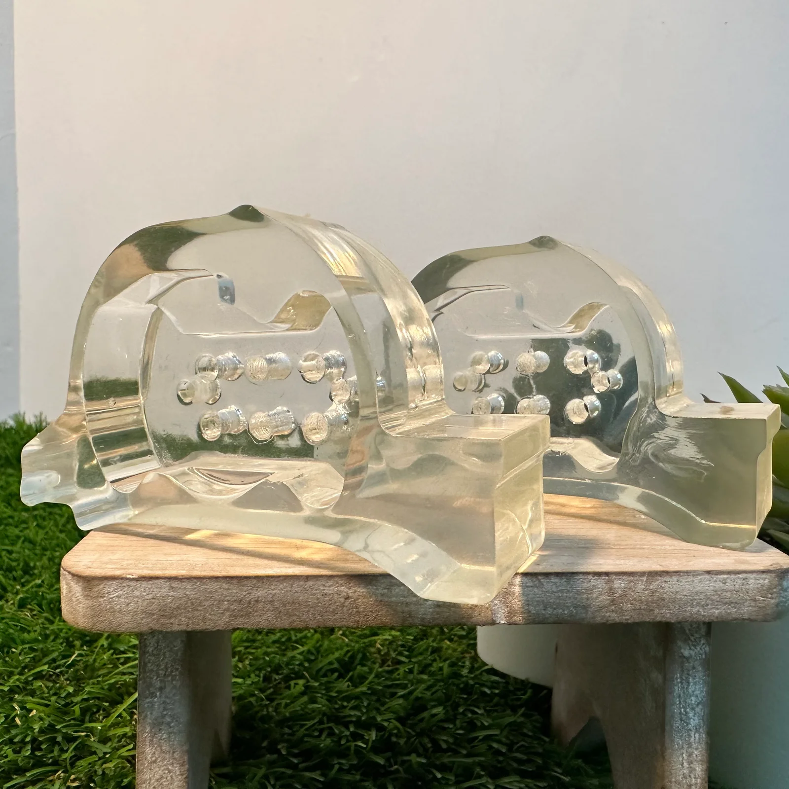 Transparent Embossed Dome